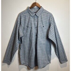 Patagonia Striped Long Sleeve Shirt Men's Size XL Style 53837 Organic Cotton